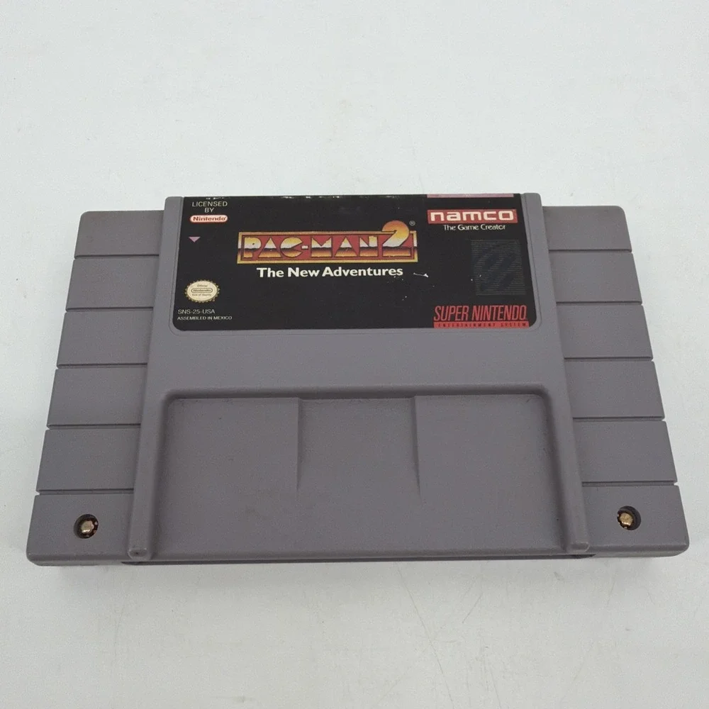 PAC-MAN 2 The New Adventures Super Nintendo SNES Video Game Classic